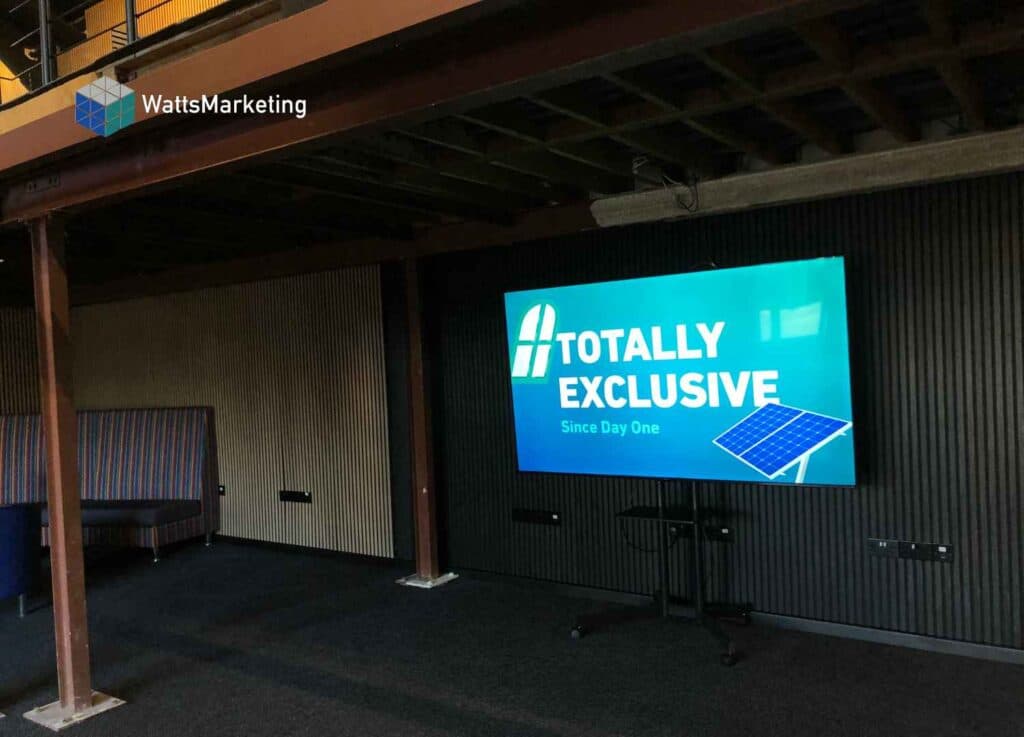 Watts Marketing Reception TV