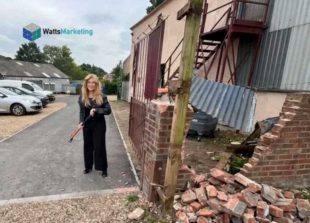 Watts marketing knocking down walls